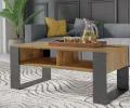 Moderný konferenčný stolík 2P dub artisan/antracit